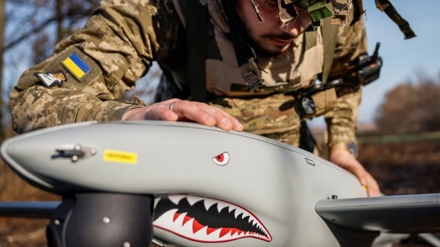 How made-in-Ukraine ‘Shark’ drones are keeping a predatory watch on battlefield targets