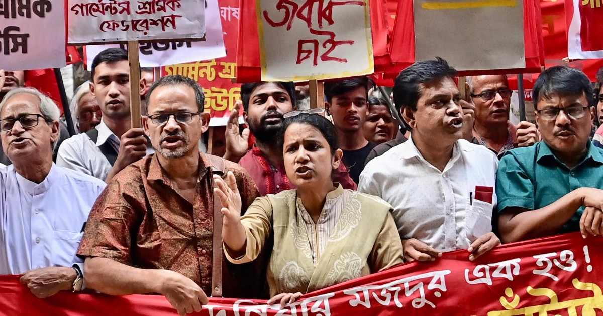 After weeks of protests, Bangladesh garment workers get a higher monthly wage: $113