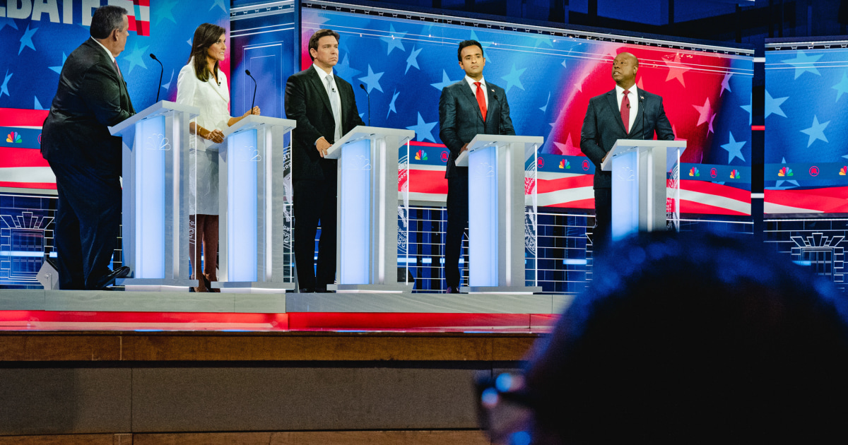 A day after election losses, GOP candidates gloss over struggles on abortion policy at the debate