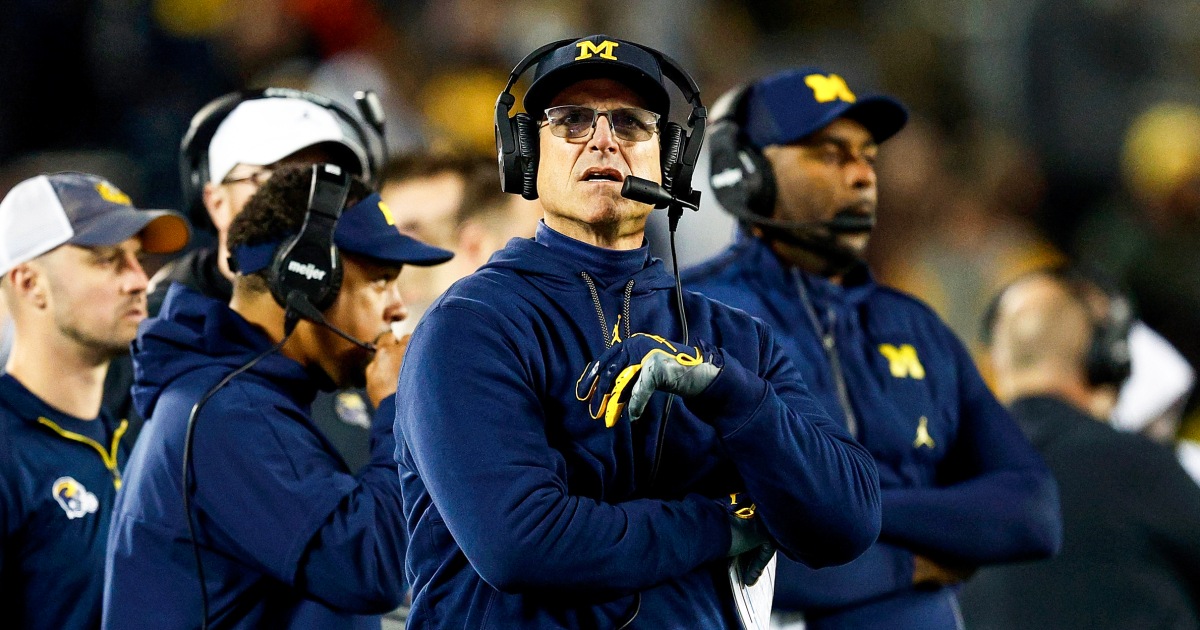 Michigan football coach Jim Harbaugh suspended from team’s last 3 games, Big Ten announces