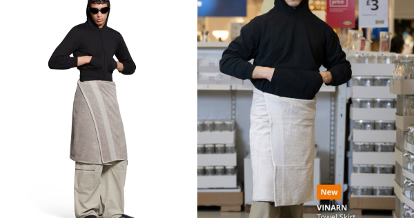 Balenciaga unveils $1,250 towel skirt, Ikea fires back with $12.50 alternative , Lifestyle News
