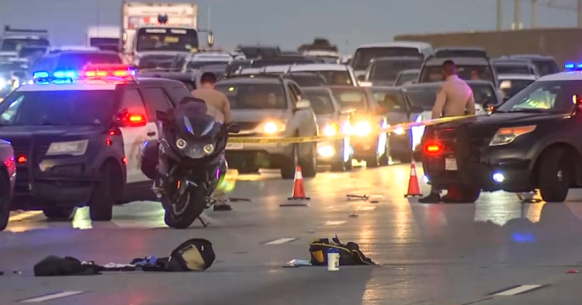 Los Angeles man, 34, identified as the pedestrian killed by CHP officer on freeway
