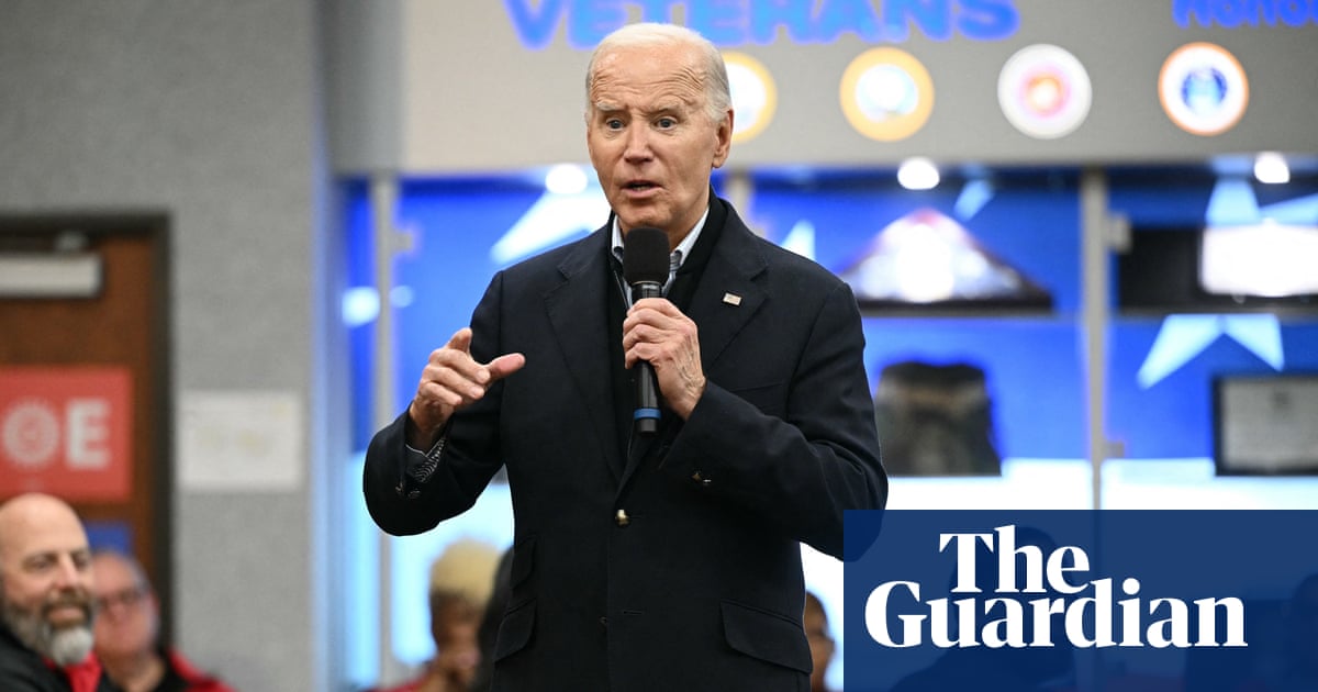 Biden gains union worker support but faces ceasefire protests in Michigan