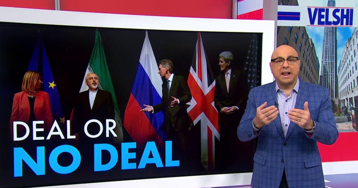 Velshi: The JCPOA built some good faith between Iran & the West. But not anymore.