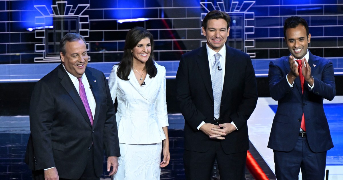 GOP debate stage shrinks to four candidates